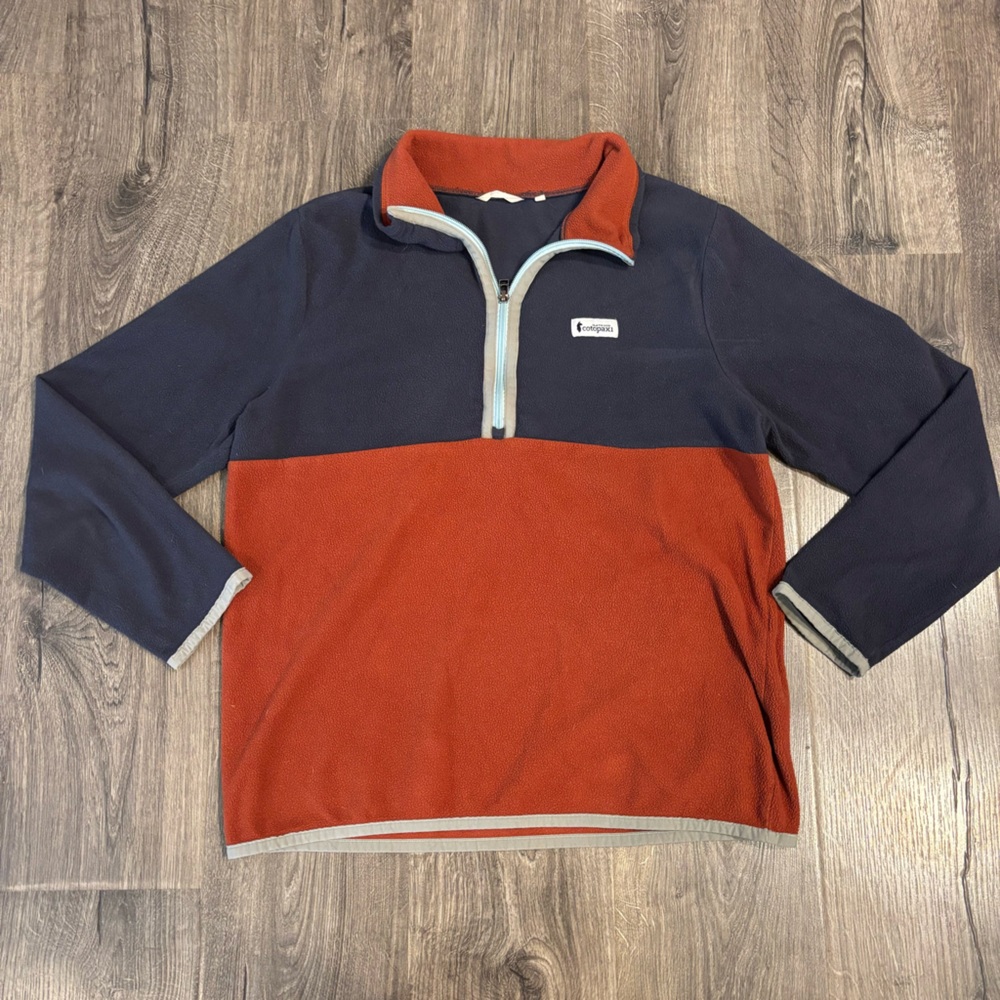Men's Two-Tone Fleece Sweater